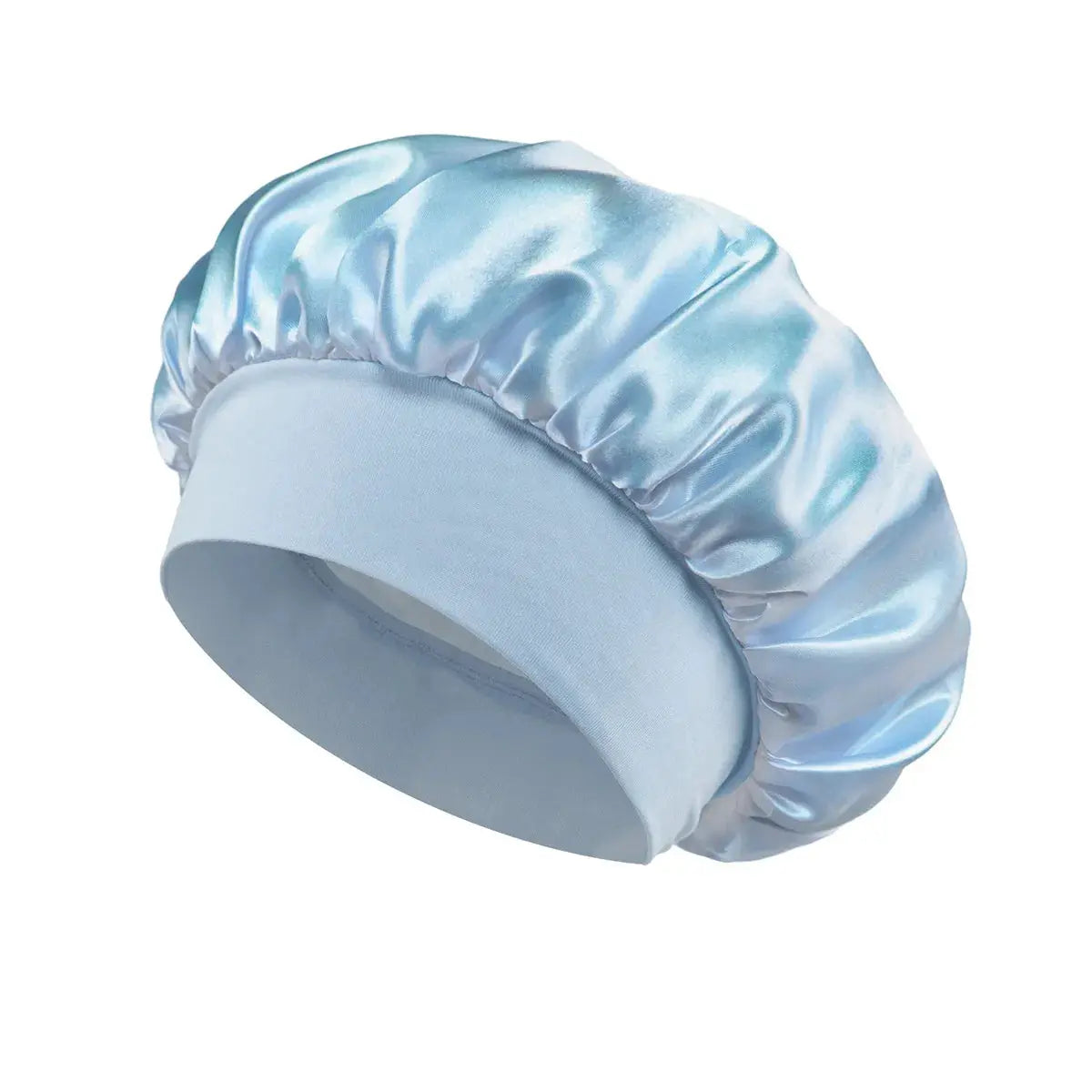 1pcs Soft Silk Satin Lined Bonnet Large Satin Hair Bonnet Household Sleep Shower Cap Hair Wrap Cover for Long Hair Salon Tool RosyasT