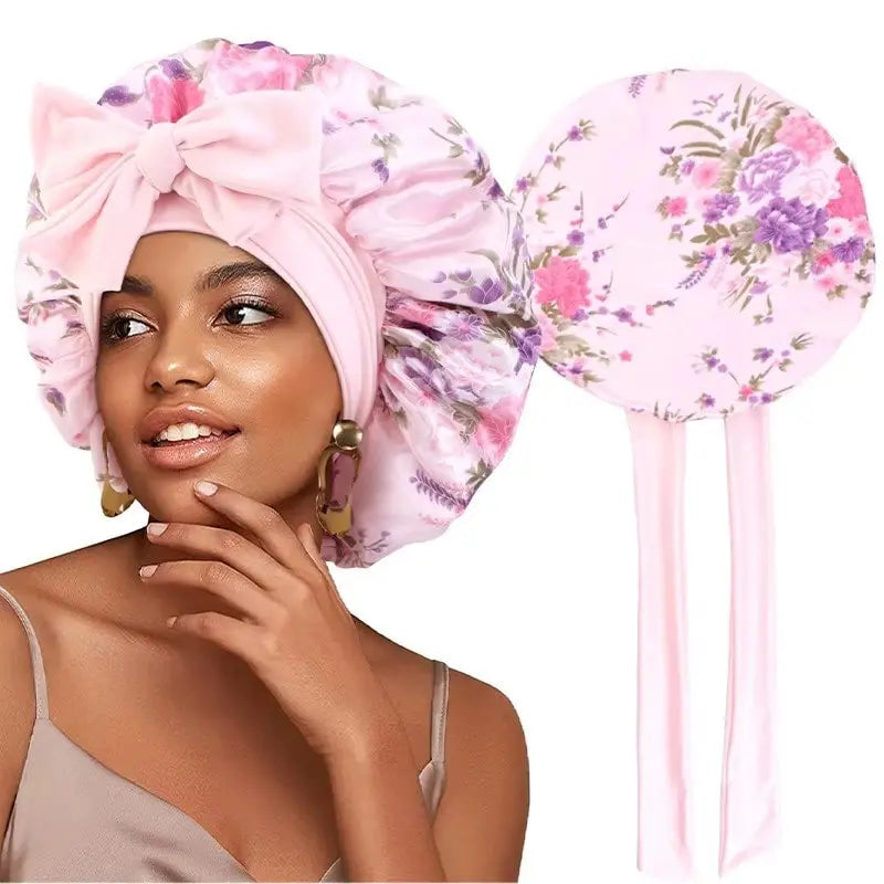 Hair-Sleeping-Bonnet-ties RosyasT